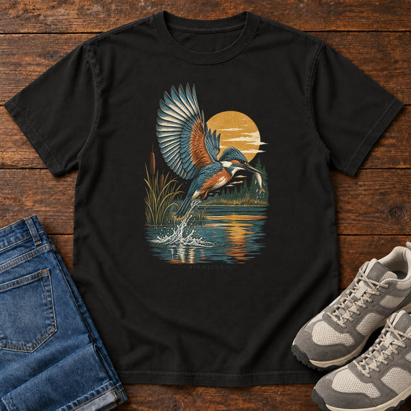 Kingfisher Sunset T-Shirt, alternate view