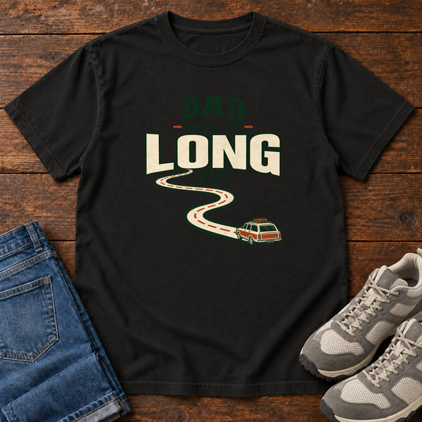 Dad Takes the Long Way T-Shirt, alternate view