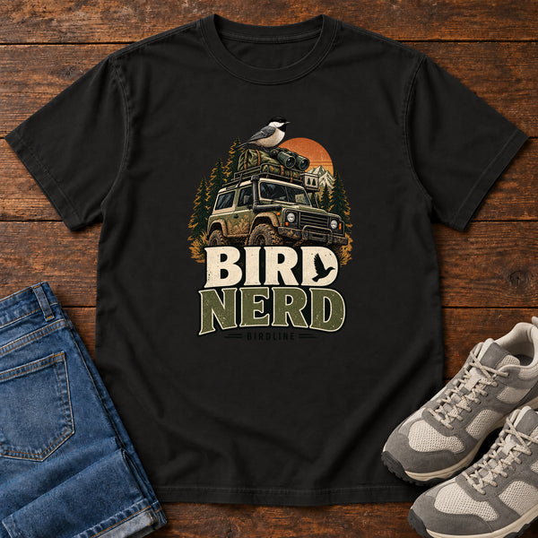 Bird Nerd Off-Roader T-Shirt, alternate view