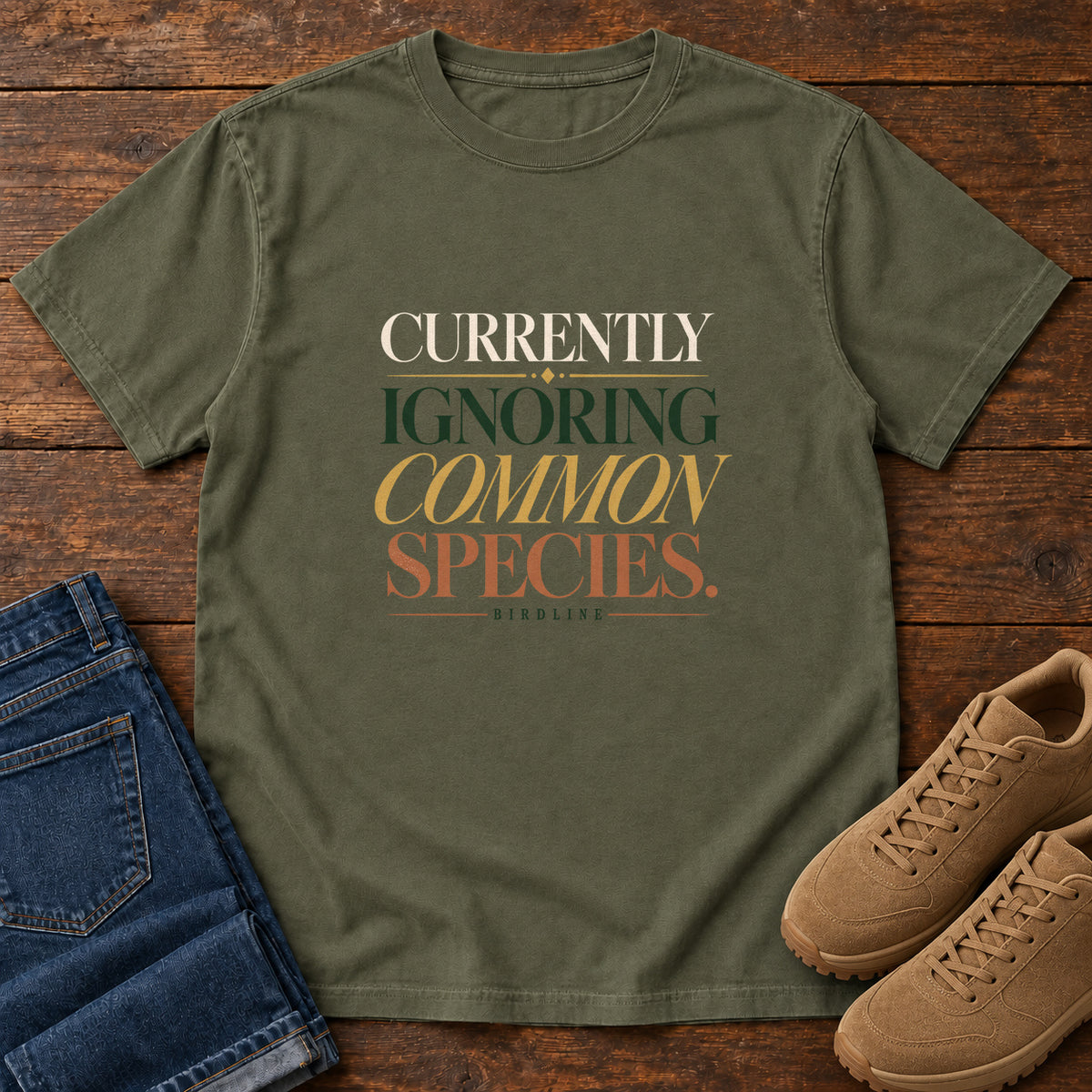Currently Ignoring Common Species T-Shirt in Sage