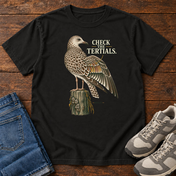 Check the Tertials Gull T-Shirt, alternate view