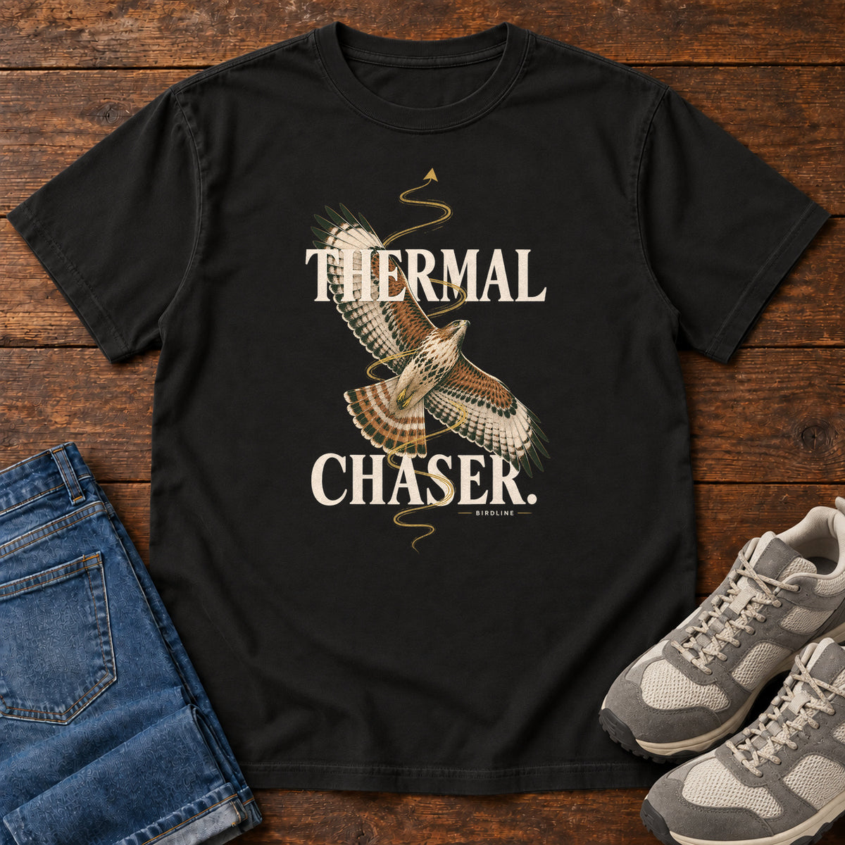 Thermal Chaser Hawk T-Shirt – Classic in Black