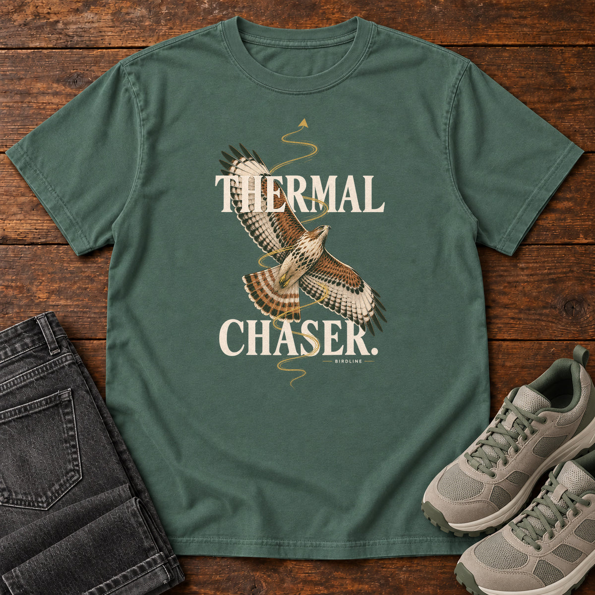 Thermal Chaser Hawk T-Shirt – Classic in Blue Spruce