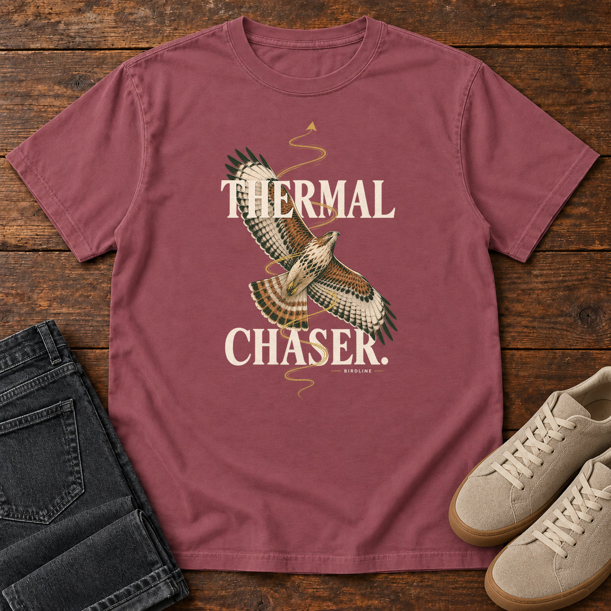 Thermal Chaser Hawk T-Shirt – Classic in Brick