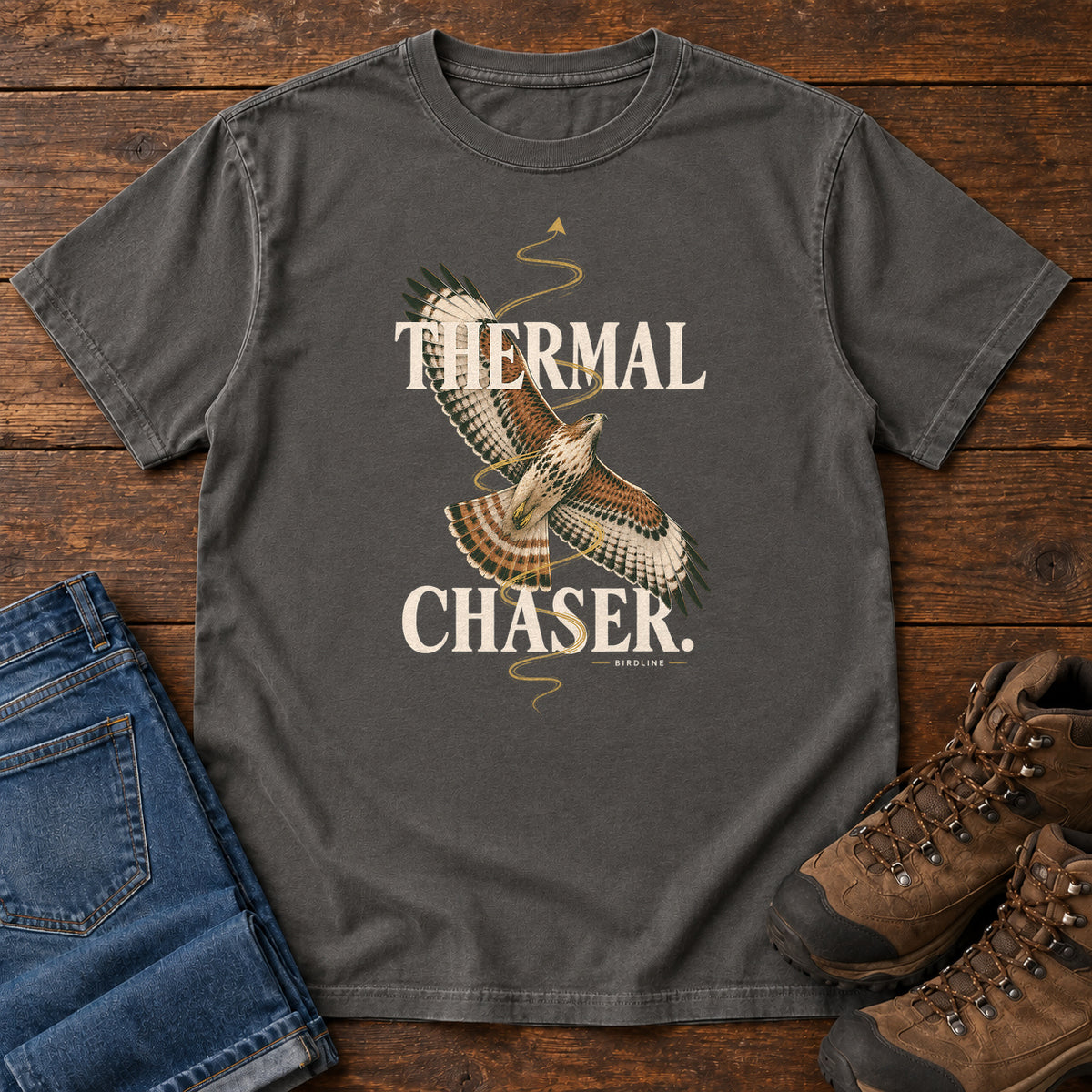 Thermal Chaser Hawk T-Shirt – Classic in Pepper