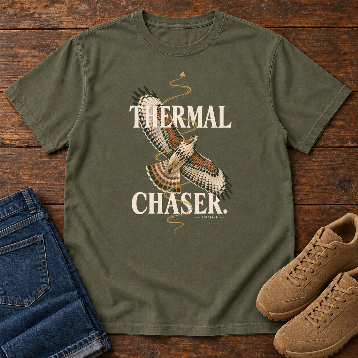 Thermal Chaser Hawk T-Shirt – Classic in Sage