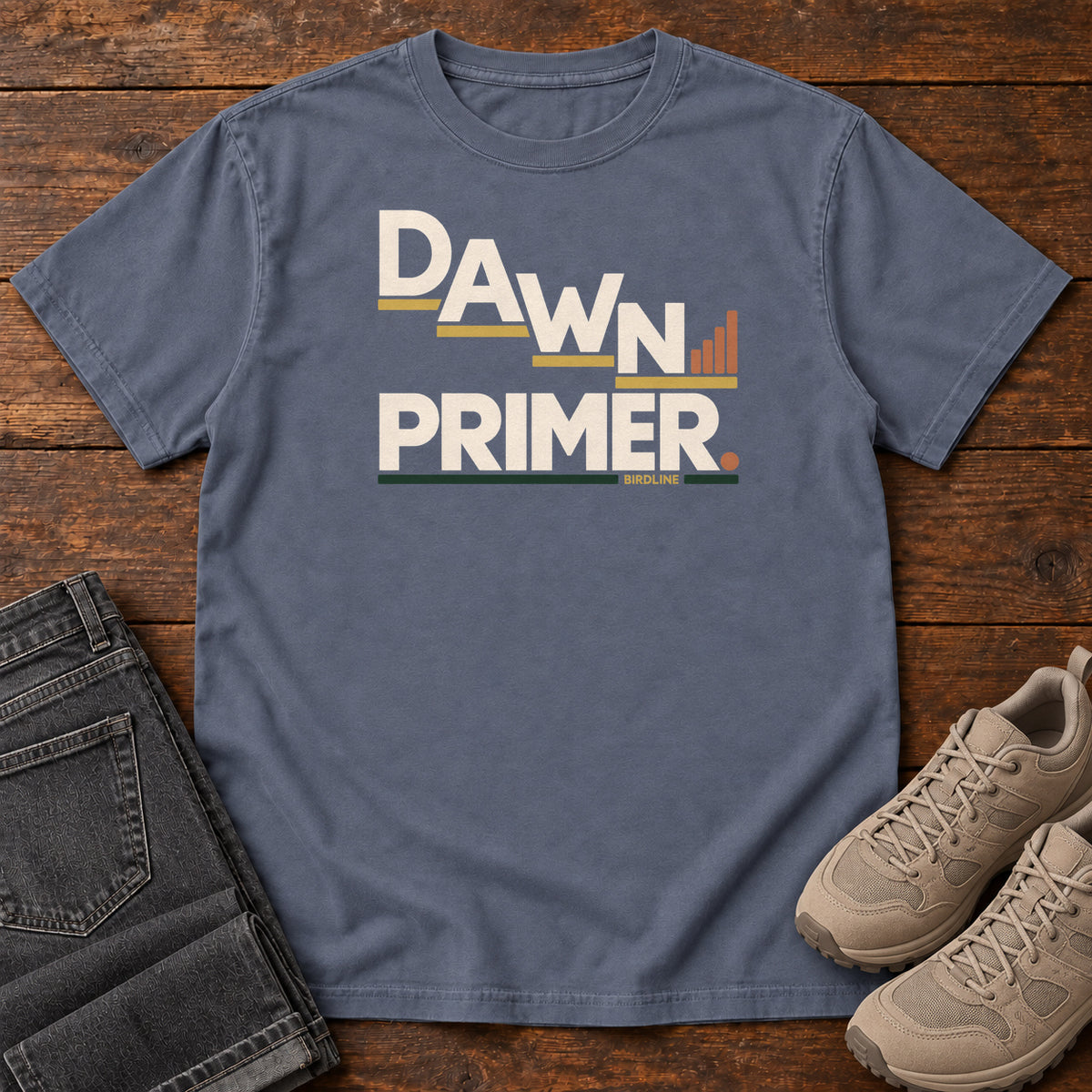 Dawn Primer T-Shirt in Denim