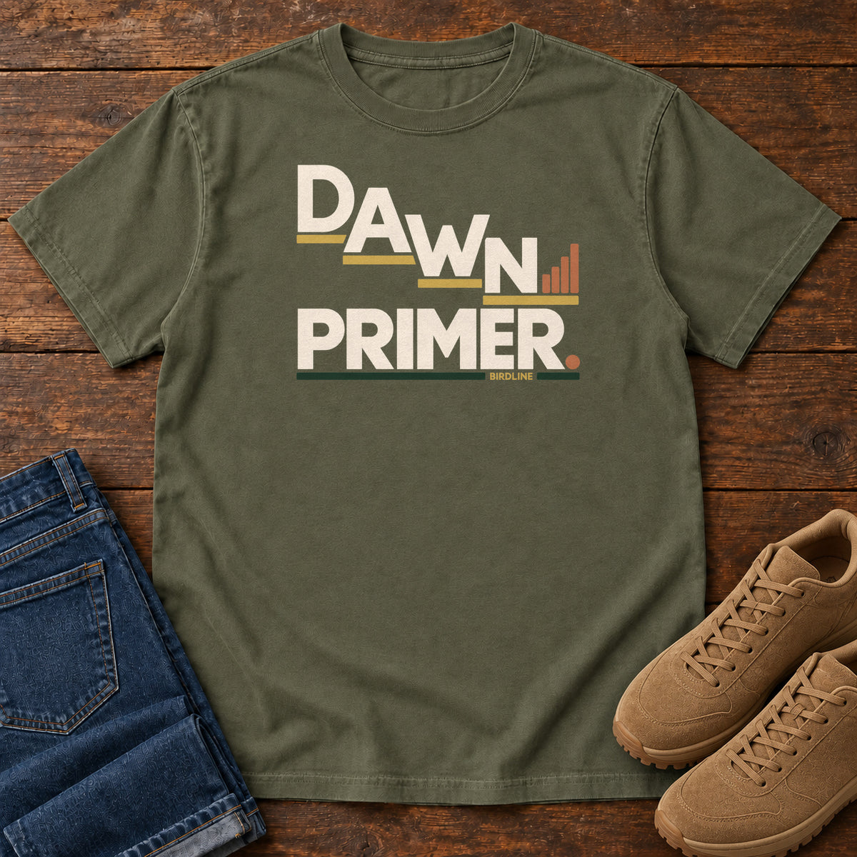 Dawn Primer T-Shirt in Sage