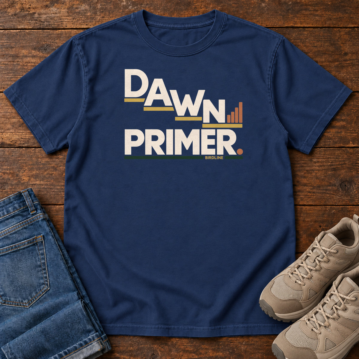 Dawn Primer T-Shirt in True Navy