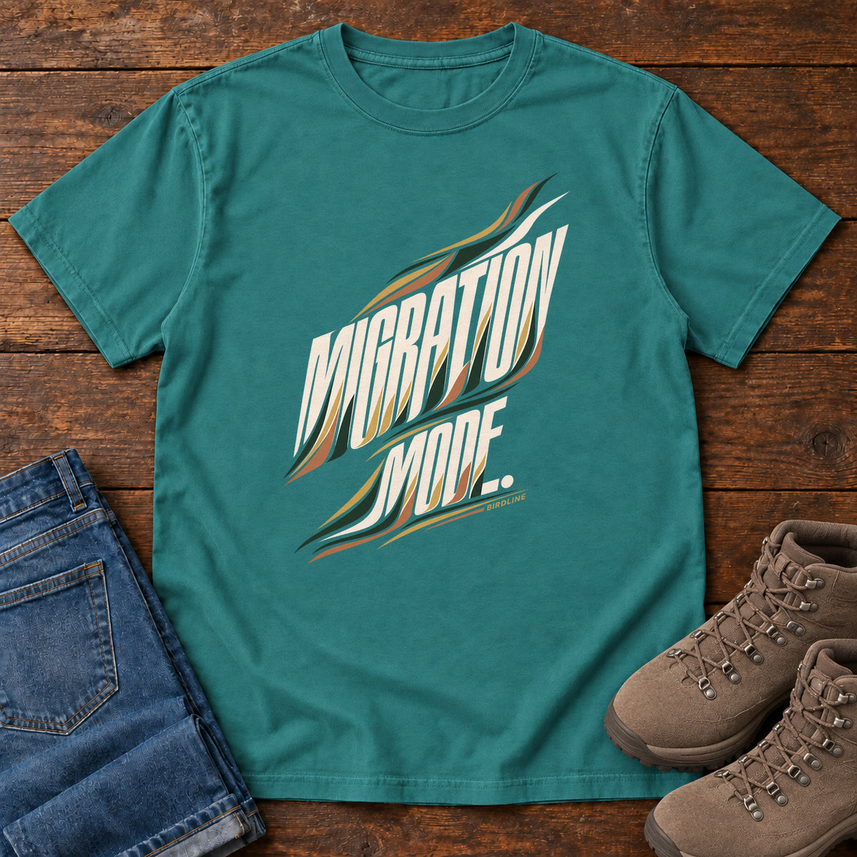 Migration Mode T-Shirt in Emerald