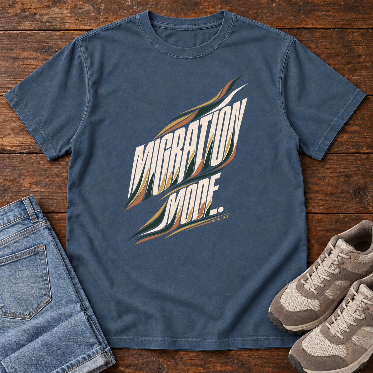 Migration Mode T-Shirt in Midnight
