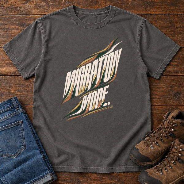 Migration Mode T-Shirt in Pepper, front view
