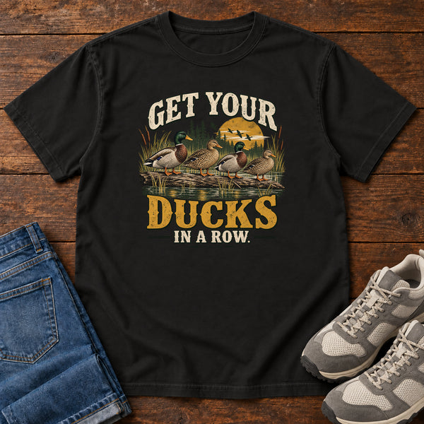 Get Your Ducks in a Row T-Shirt, alternate view