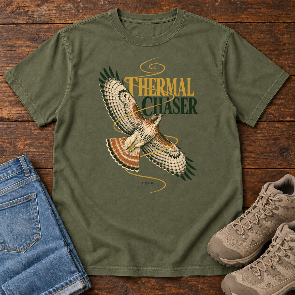 Thermal Chaser Hawk T-Shirt in Hemp