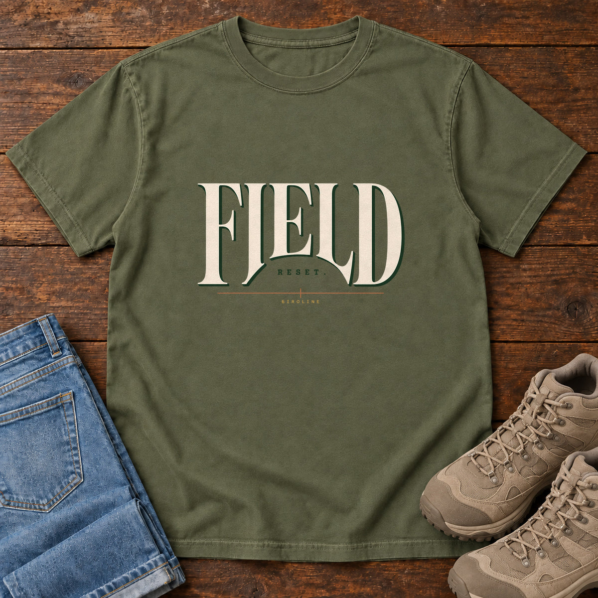 Field Reset T-Shirt in Hemp