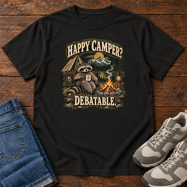 Happy Camper Debatable T-Shirt, alternate view