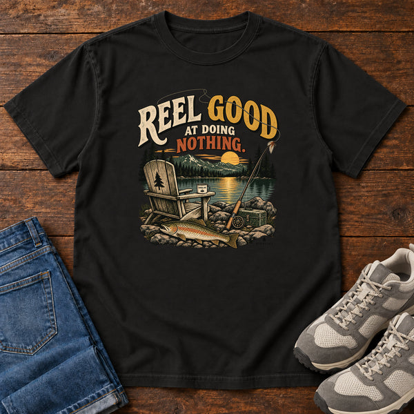 Reel Good at Doing Nothing T-Shirt, alternate view