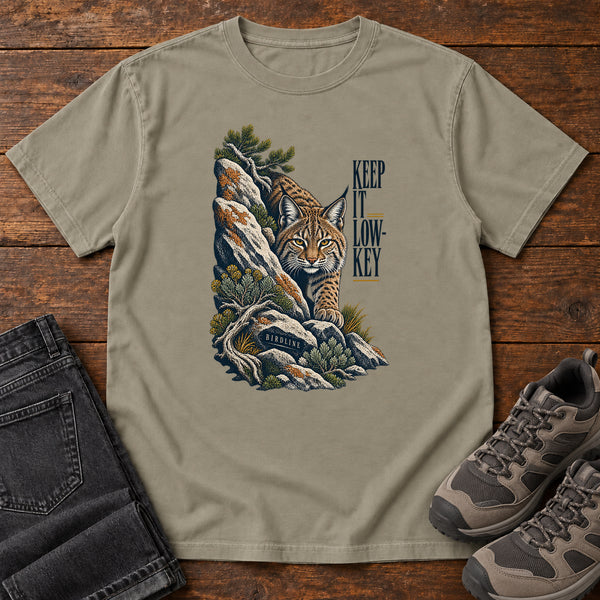 Lynx in the Rocks T-Shirt, alternate view