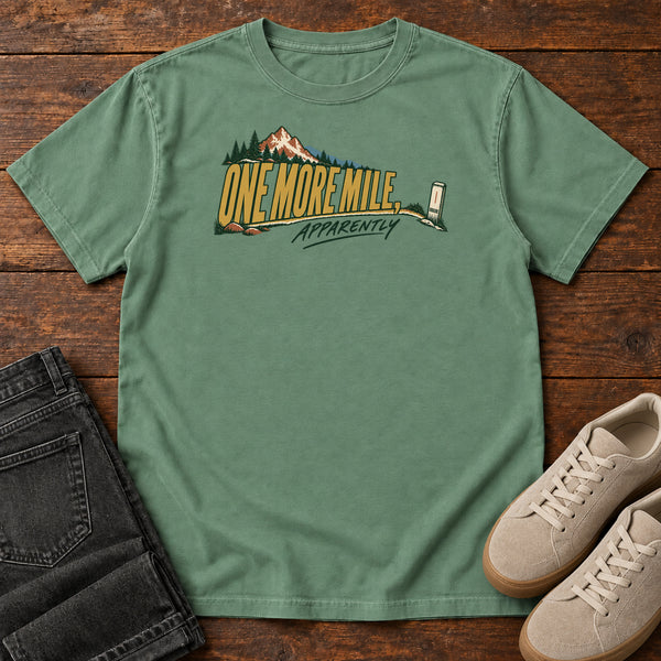 One More Mile Apparently T-Shirt, alternate view