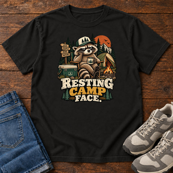 Resting Camp Face T-Shirt, alternate view