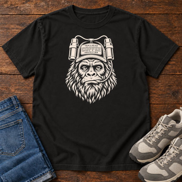 Trailhead Coffee Inspector Gorilla T-Shirt, alternate view