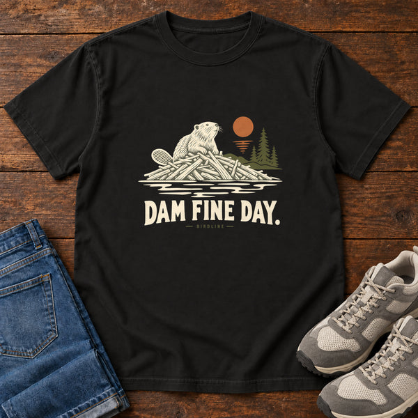 Dam Fine Day T-Shirt, alternate view