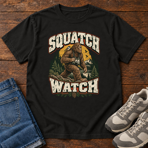 Squatch Watch T-Shirt, alternate view
