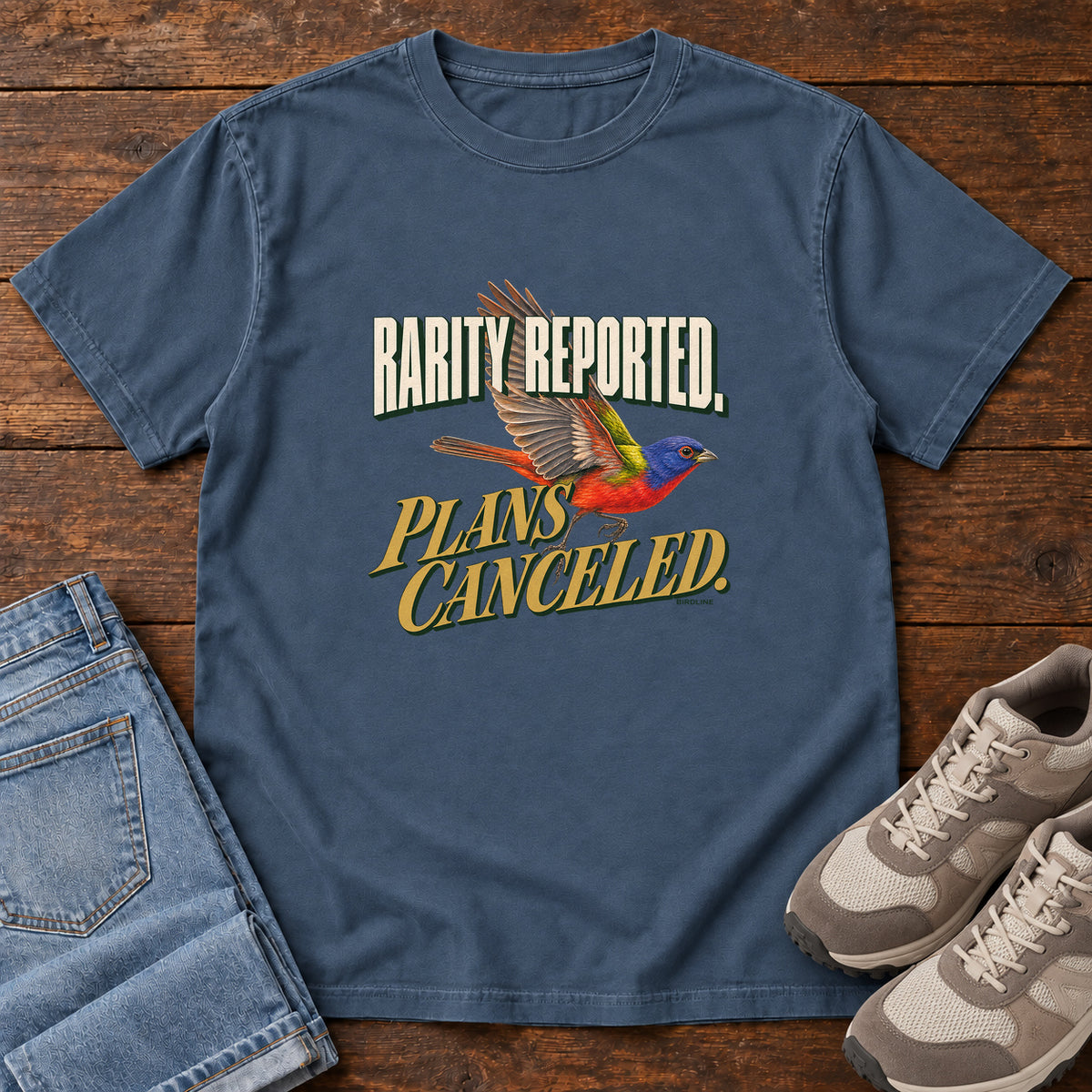 Rarity Reported Plans Cancelled T-Shirt in Midnight