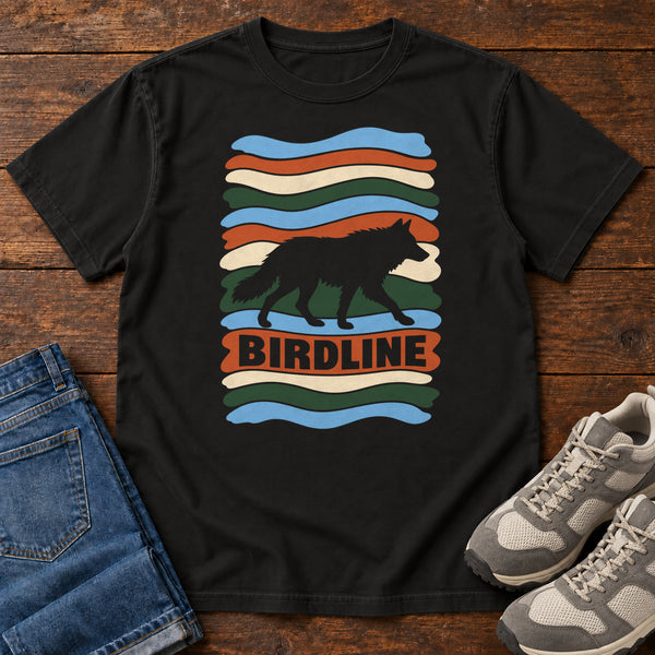 Birdline Wolf Stripes T-Shirt, alternate view