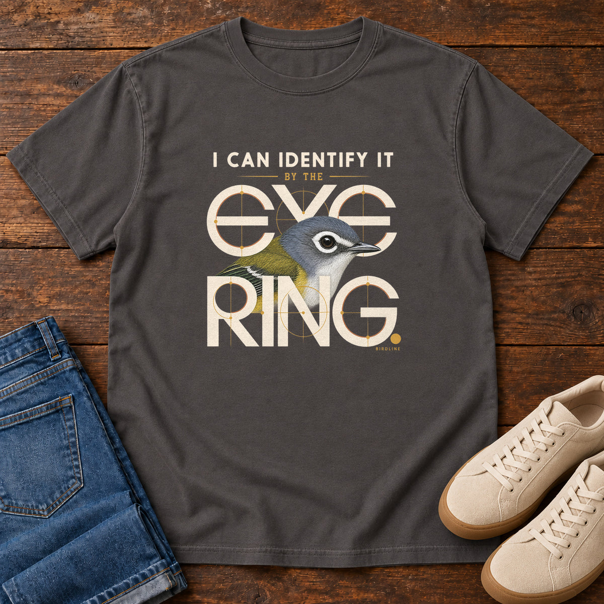 I Can Identify It by the Eye Ring T-Shirt in Graphite