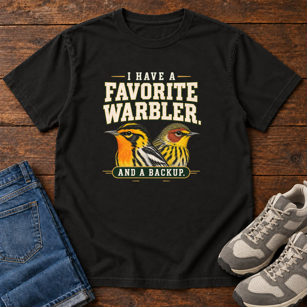 I Have a Favorite Warbler and a Backup T-Shirt, alternate view