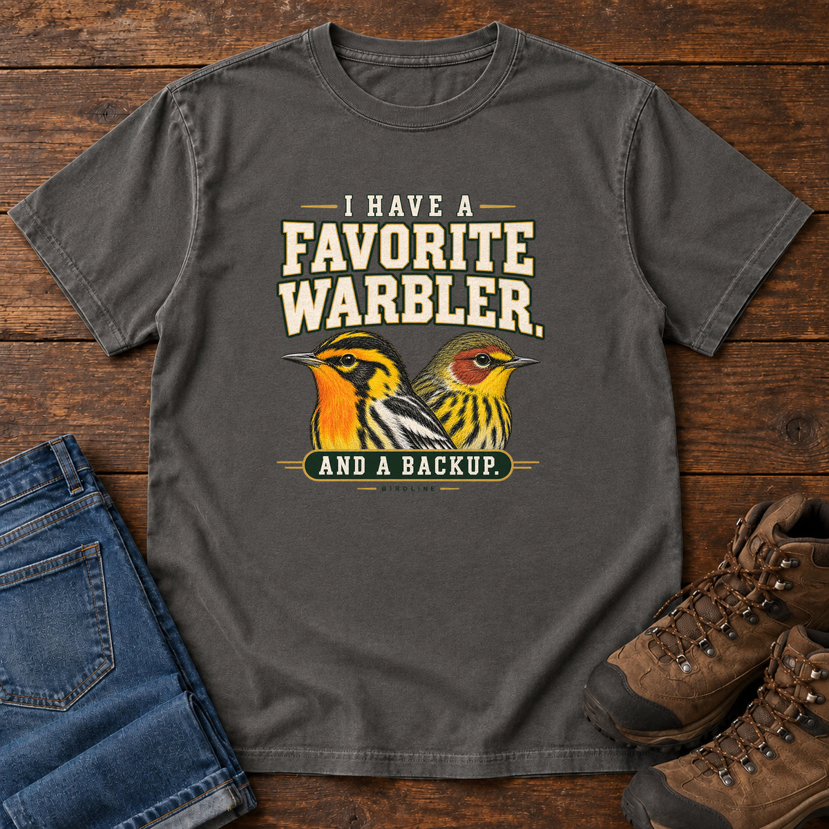 I Have a Favorite Warbler and a Backup T-Shirt in Pepper