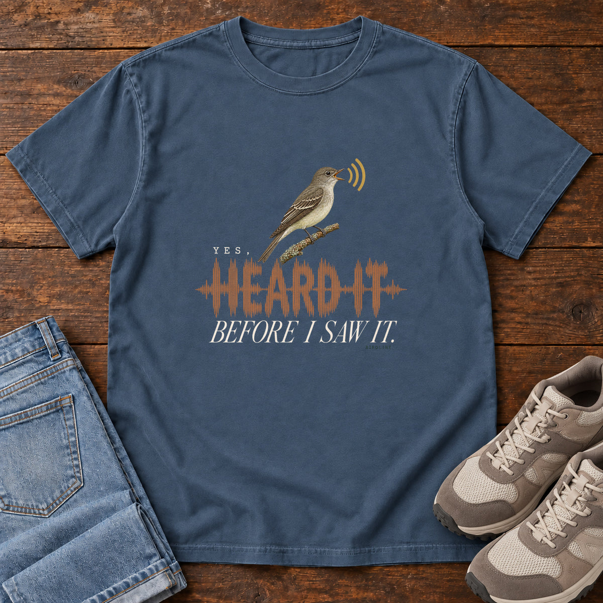 Yes I Heard It Before I Saw It T-Shirt in Midnight