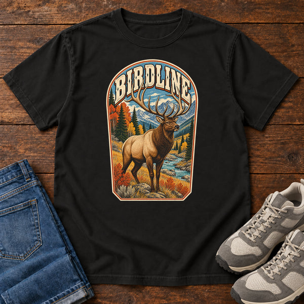 Birdline Elk Badge T-Shirt, alternate view