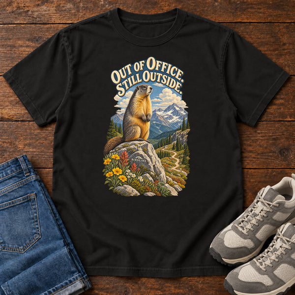 Out of Office Still Outside Marmot T-Shirt, alternate view