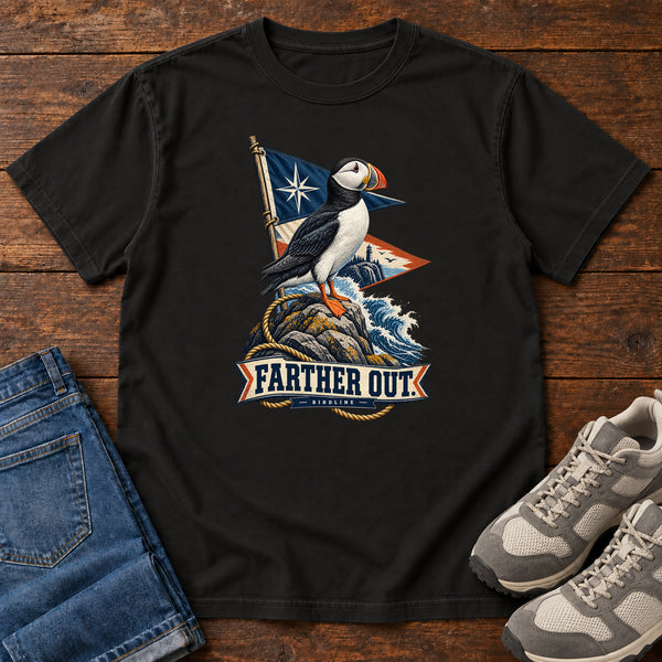 Farther Out Puffin T-Shirt, alternate view
