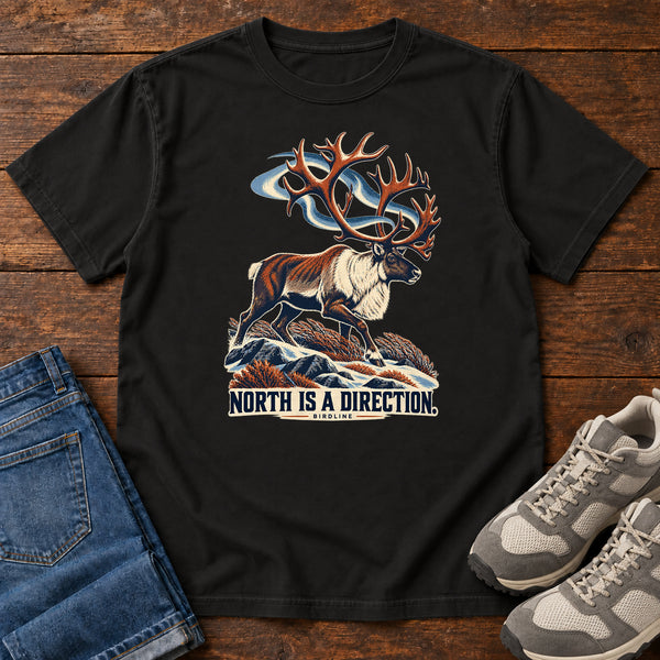 North Is a Direction Caribou T-Shirt, alternate view