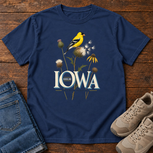 Iowa Field Notes No Meetings T-Shirt, alternate view