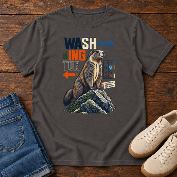 Washington Decides for Itself Marmot T-Shirt, alternate view