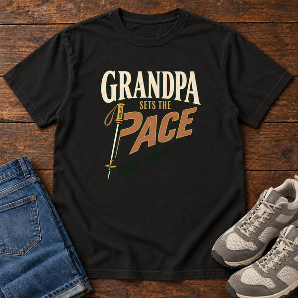 Grandpa Sets the Pace T-Shirt, alternate view