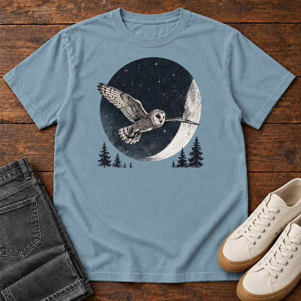 Barn Owl Moon T-Shirt, alternate view