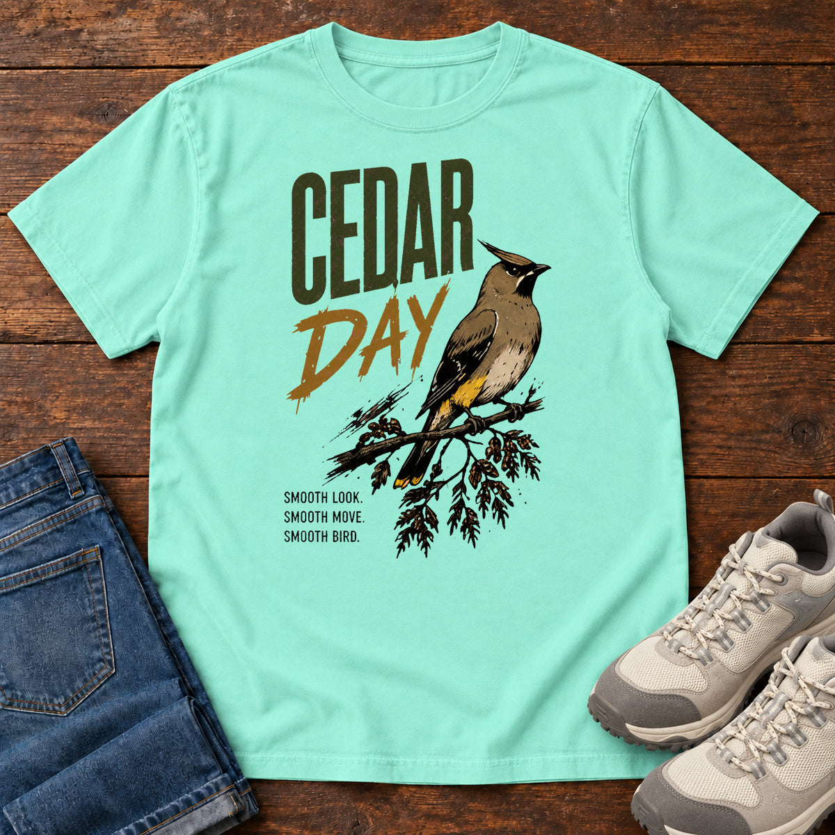 Cedar Day T-Shirt in Chalky Mint