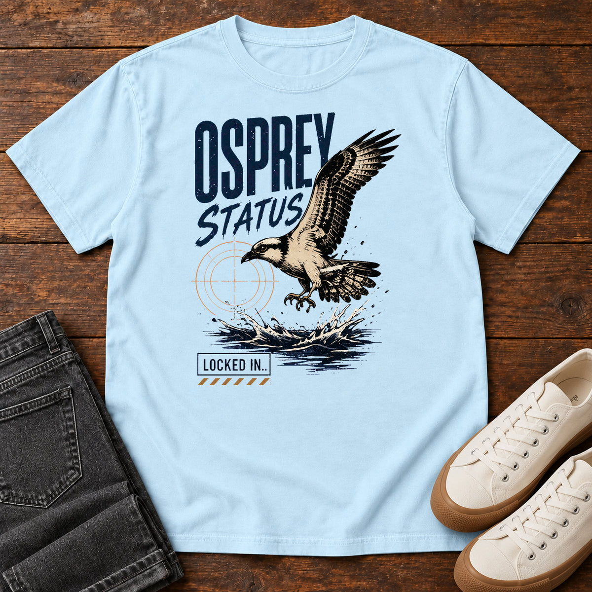 Osprey Status T-Shirt in Chambray