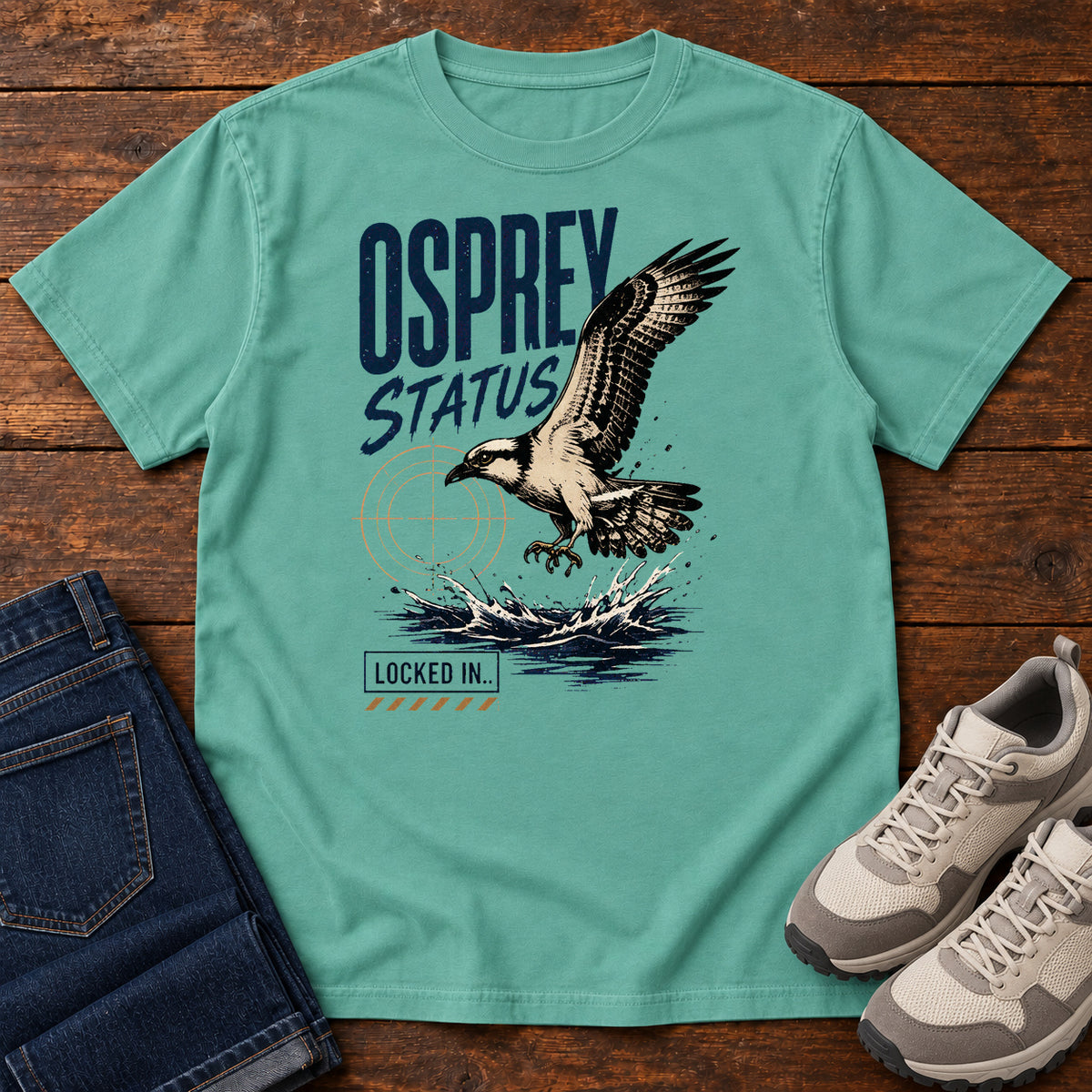 Osprey Status T-Shirt in Seafoam