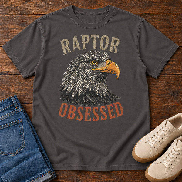 Raptor Obsessed T-shirt, alternate view