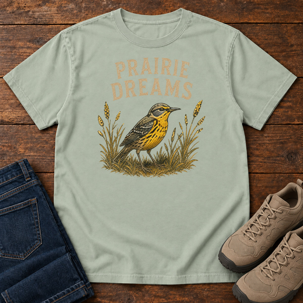 Prairie Dreams T-shirt in Bay