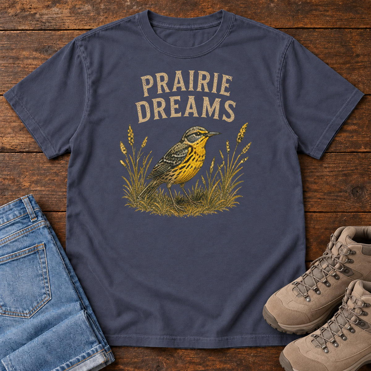 Prairie Dreams T-shirt in Navy