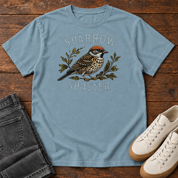 Sparrow Spotter T-shirt, alternate view