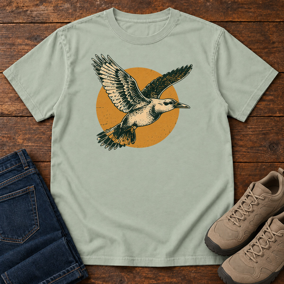 Golden Flight T-Shirt in Bay