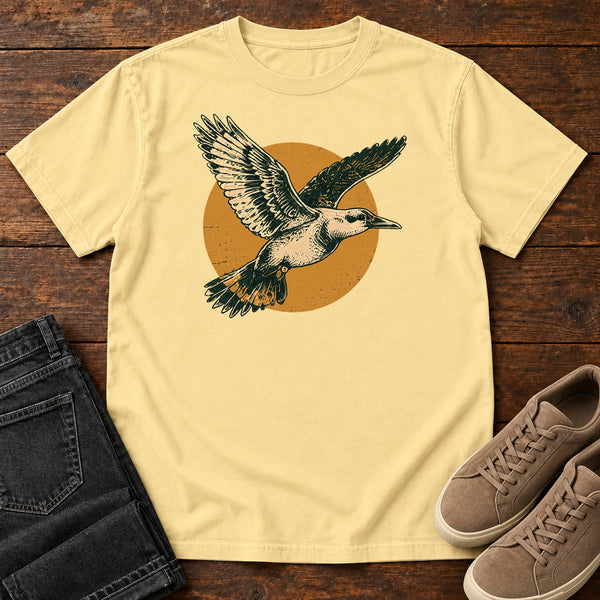 Golden Flight T-Shirt in Butter, front view